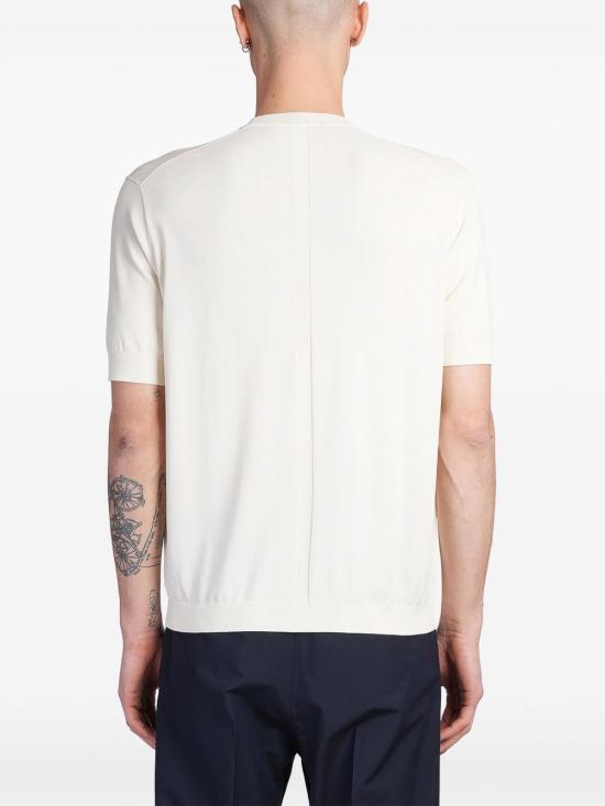  로우브랜드 반팔 티셔츠 L1MSS256717A041 White - LOW BRAND