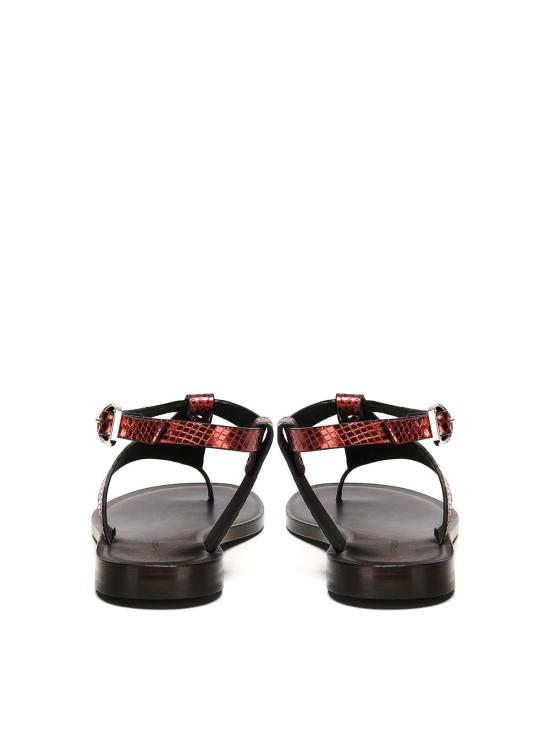 25SS 줄리아노 갈리아노 샌들 SISSYRETTILBORDEAUX Dark Red - GIULIANO GALIANO