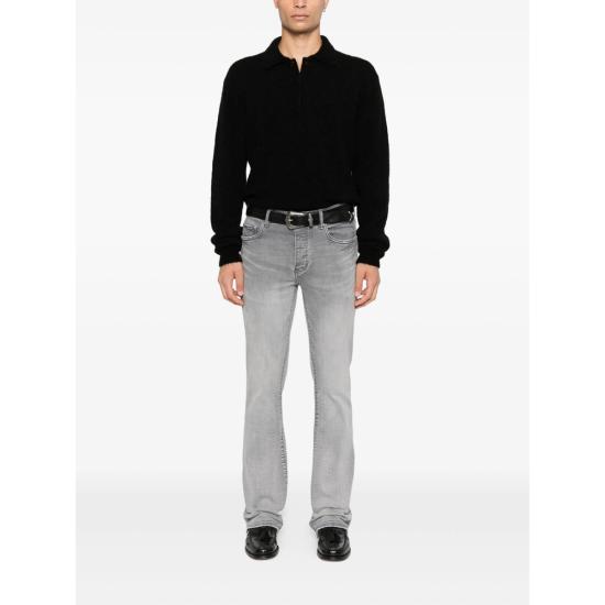 25FW 선플라워 긴팔 티셔츠 3074 MOHAIR BLACK - SUNFLOWER