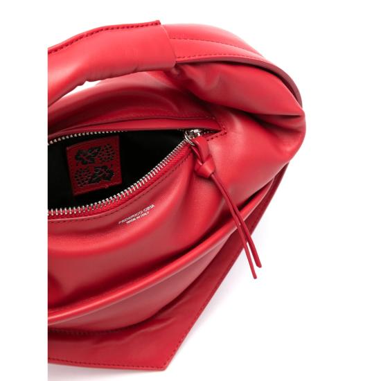 25FW 페데리코 시나 숄더백 MDTB01 01 MIDI RED - FEDERICO CINA