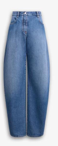 25FW 알라이아 데님 스커트 AA9P1215D006B 505