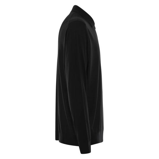 25FW 키톤 집업 니트 UMK0493K500F BLACK - KITON