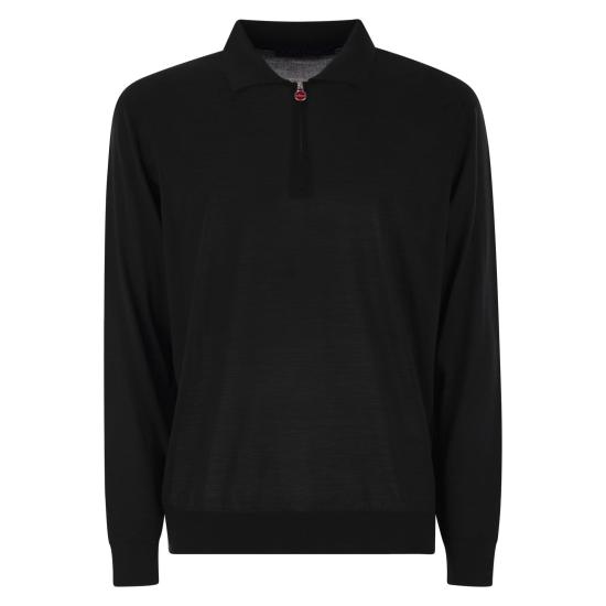 25FW 키톤 집업 니트 UMK0493K500F BLACK