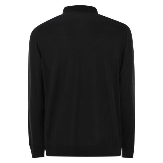 25FW 키톤 집업 니트 UMK0493K500F BLACK - KITON