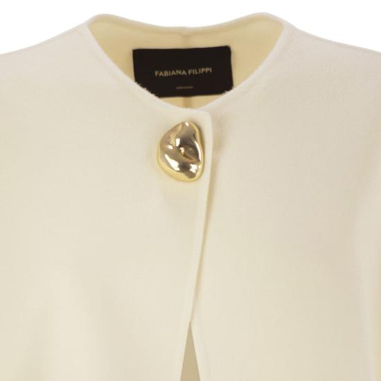 25FW 파비아나 필리피 케이프 CTD215F242 WHITE - FABIANA FILIPPI