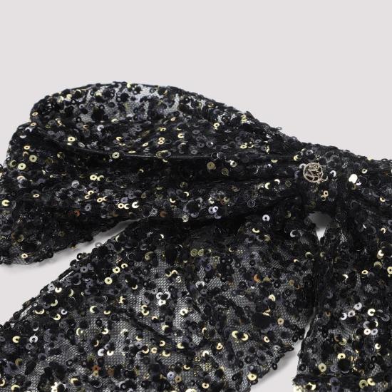 25FW 메종미셸 헤어 액세서리 2625001001 Black - MAISON MICHEL