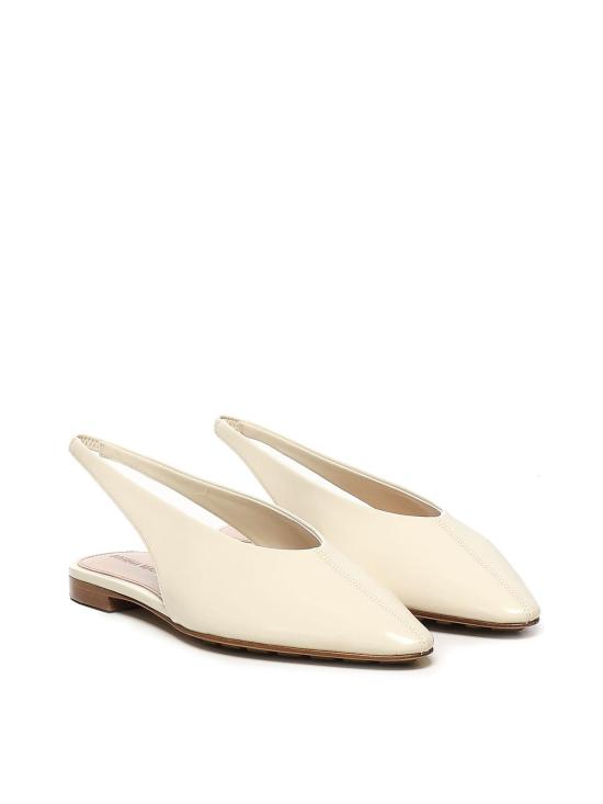 25SS 보테가베네타 플랫 슈즈 827702V3H909031 White - BOTTEGA VENETA