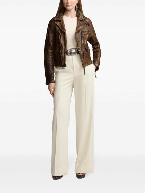 25FW 폴로 랄프로렌 가죽 자켓 290954309001 Beige - POLO RALPH LAUREN