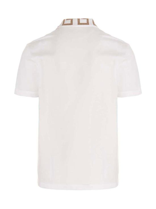25FW 베르사체 폴로 티셔츠 A874021A061991W000 White - VERSACE
