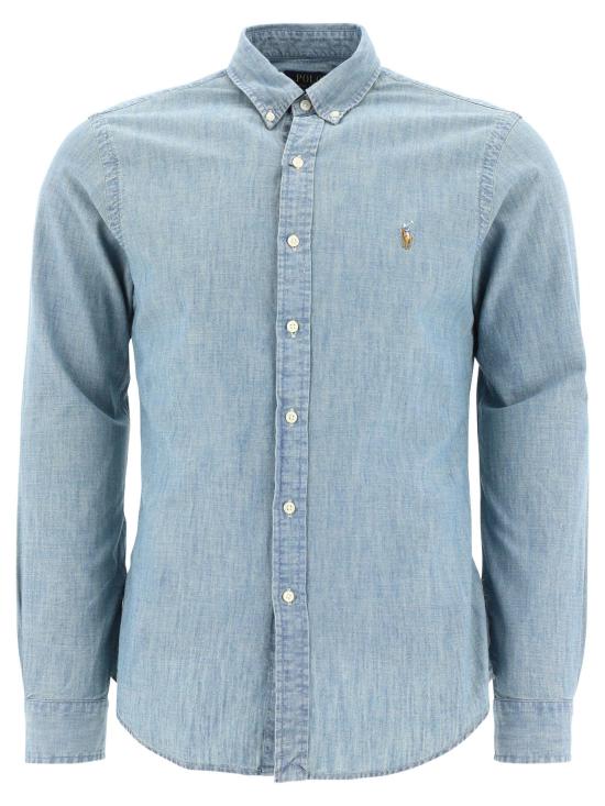 26SS 폴로 랄프로렌 클래식 플리스 후드 집업  710548538001 CHAMBRAY LIGHT BLUE