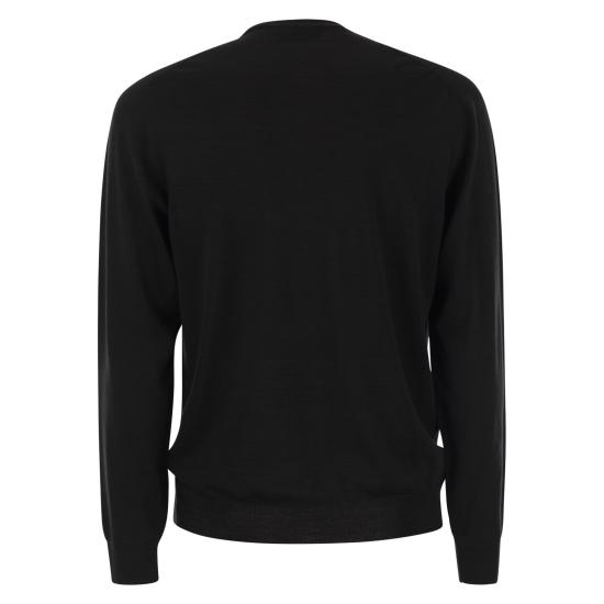 25FW 페델리 긴팔 티셔츠 MU007012 BLACK - FEDELI