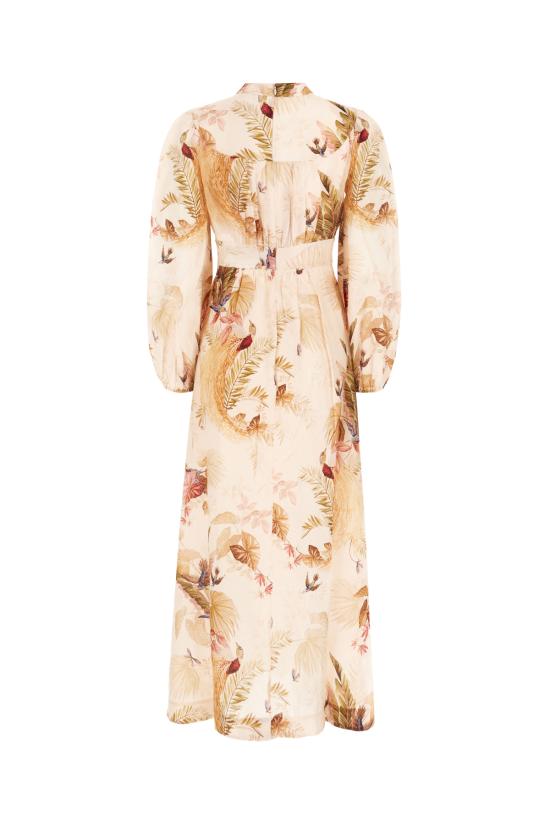 25FW 짐머만 미디 원피스 5146DSS253 CRMPLMFLO CREAM PALM FLORAL - ZIMMERMANN