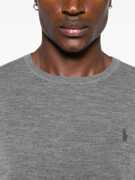 25FW 폴로 랄프로렌 스웨터 710946143 002 FAWN GREY HEATHER - POLO RALPH LAUREN