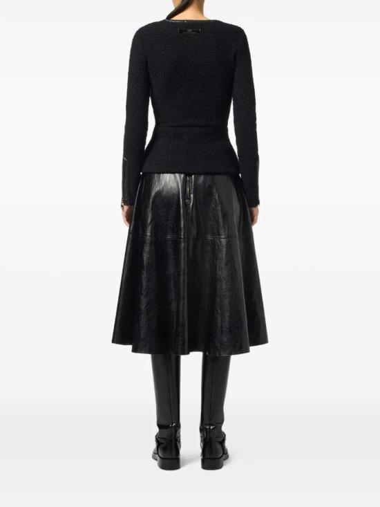 25FW 엘리자베타프랜치 롱 스커트 GO13656E2 110 NERO - ELISABETTA FRANCHI