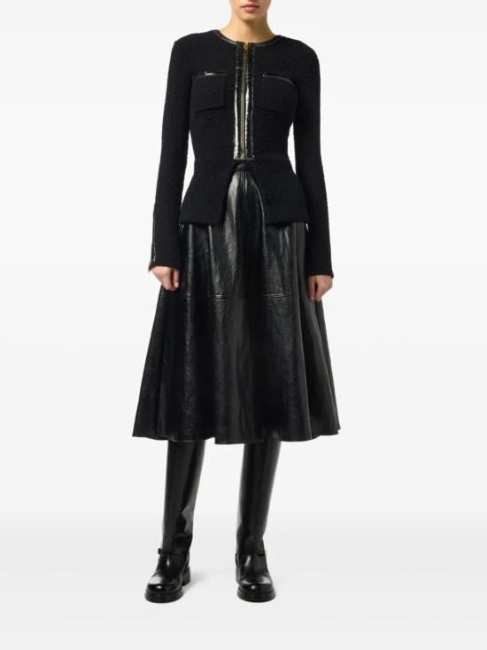 25FW 엘리자베타프랜치 롱 스커트 GO13656E2 110 NERO - ELISABETTA FRANCHI