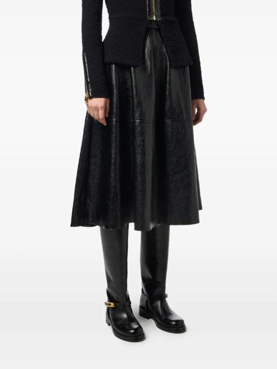 25FW 엘리자베타프랜치 롱 스커트 GO13656E2 110 NERO - ELISABETTA FRANCHI