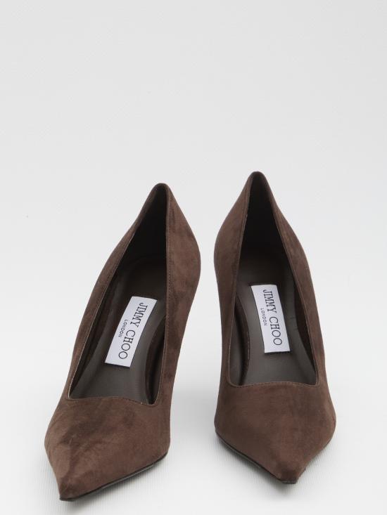 25FW 지미추 힐/펌프스 IXIA80 BROWN - JIMMY CHOO