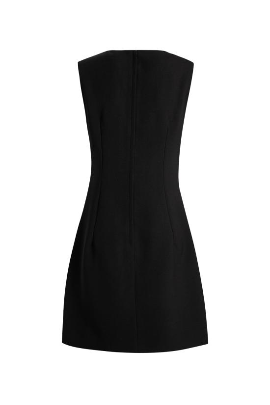 25FW 돌체앤가바나 숏 원피스 F6TMMTGDCSX N0000 Black - DOLCE & GABBANA