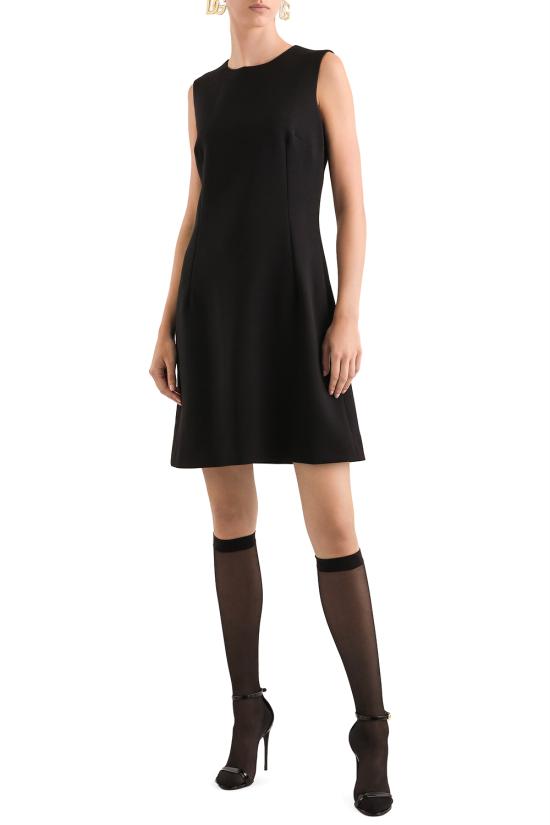 25FW 돌체앤가바나 숏 원피스 F6TMMTGDCSX N0000 Black - DOLCE & GABBANA