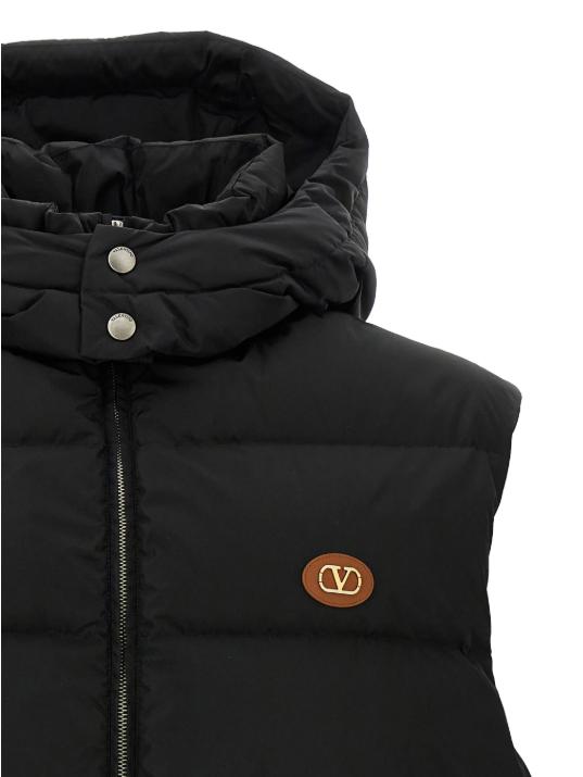 25FW 발렌티노 가라바니 베스트 7V3CQA40 6FN0NO Black - VALENTINO GARAVANI