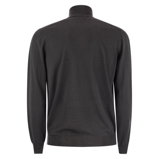 25FW 페델리 집업 니트 MU007725 ANTHRACITE - FEDELI