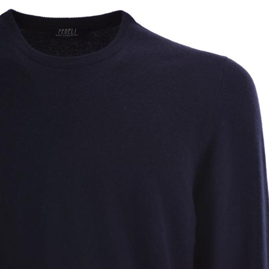 25FW 페델리 스웨터 MU006258 NIGHT BLUE - FEDELI