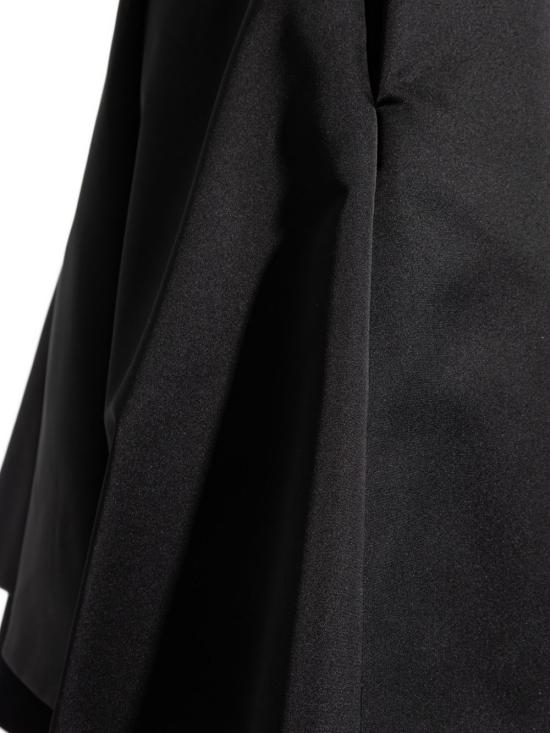 25FW 알렉산더 맥퀸 미디 스커트 832556QEAGH 1000 BLACK - ALEXANDER MCQUEEN