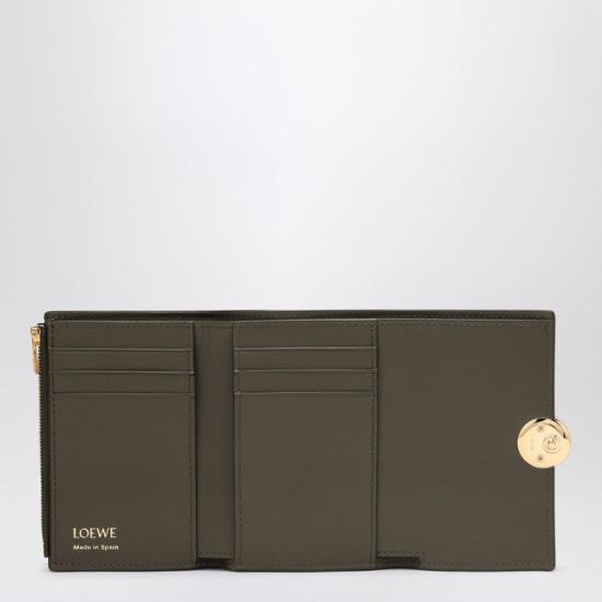 25FW 로에베 카드지갑 CANBS33X03LE 3969 GREEN - LOEWE