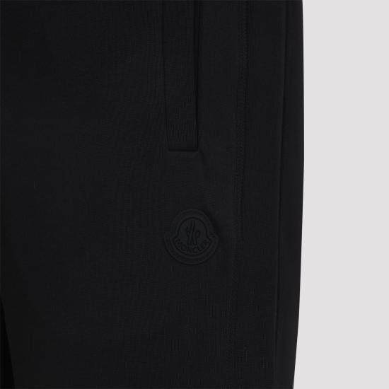 25FW 몽클레어 스트레이트 팬츠 K20918H0000289AZY 999 BLACK - MONCLER