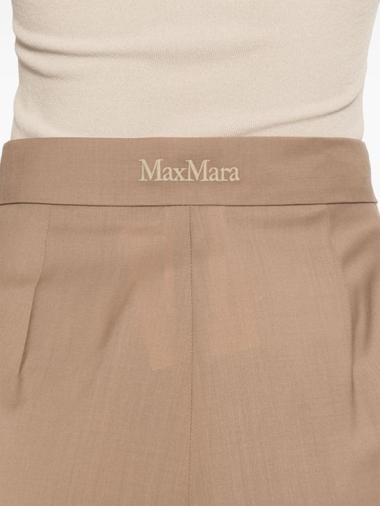 25FW 막스마라 스트레이트 팬츠 21136121600010 BROWN - MAX MARA