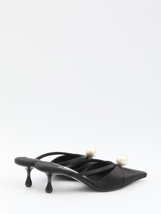 25FW 지미추 후드 티셔츠 SANAMULE50AODBLACKWHITE - JIMMY CHOO