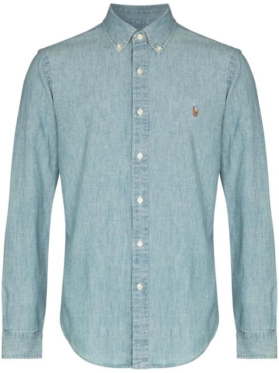 25FW 폴로 랄프로렌 클래식 플리스 후드 집업  710548538001 CHAMBRAY BLUE