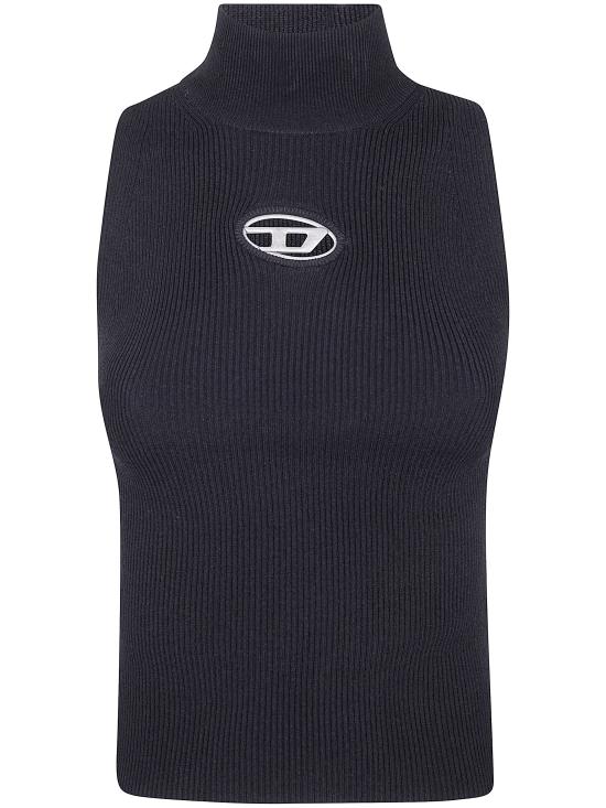 25FW 디젤 민소매 티셔츠 A130200DLAX097 9XX BLACK