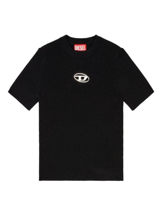 25FW 디젤 반팔 티셔츠 A196740DLAX 9XX BLACK