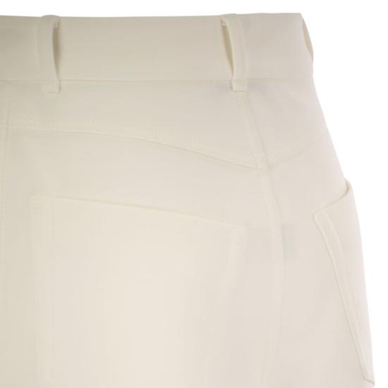 25FW 에스막스마라 MERLOT 메를로 코튼 팬츠 2529786021600 WHITE - 'S MAX MARA