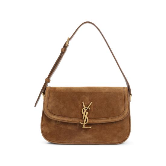 25FW 생로랑 스웨이드 솔페리노 스몰백 8323301U80W 2916 BEIGE