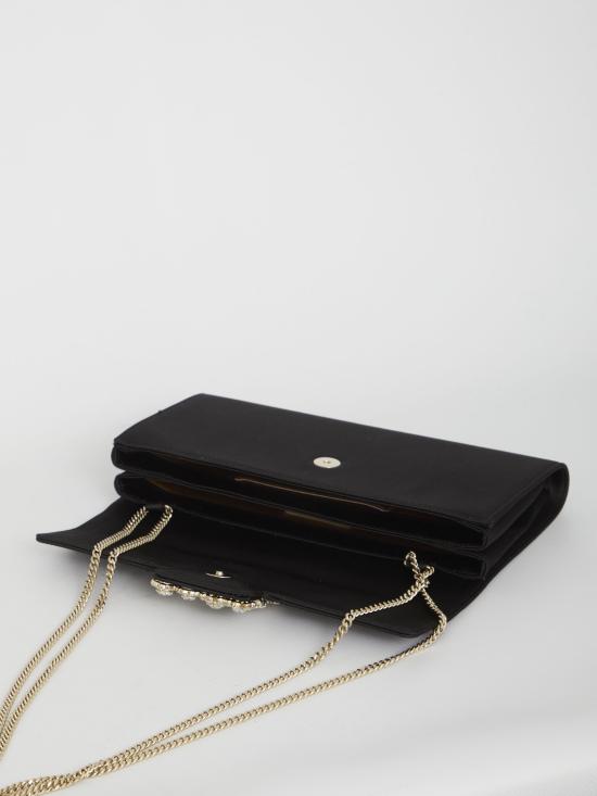 25FW 로저비비에 숄더백 RBWAMFD0200RS0 B999 BLACK - ROGER VIVIER