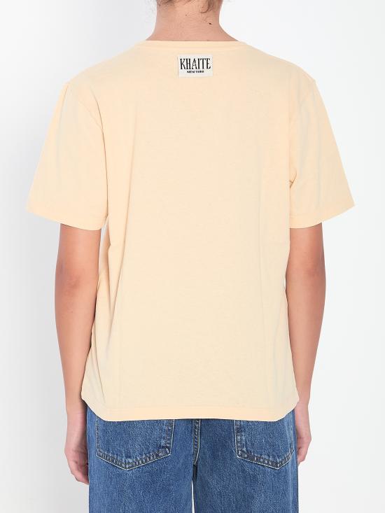 25FW 케이트 반팔 티셔츠 2196138 953 CREAM - KHAITE