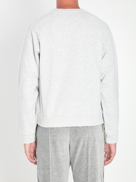 25FW 셀린느 코튼 플리스 레귤러 스웨트셔츠 RY0GW670Q GCA7 GREY - CELINE