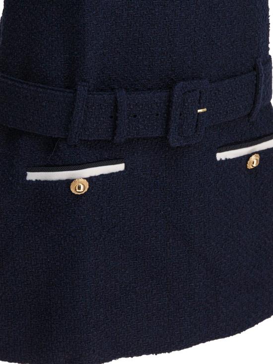 25FW 셀프 포트레이트 숏 원피스 PF25034SBL BLUE - SELF PORTRAIT