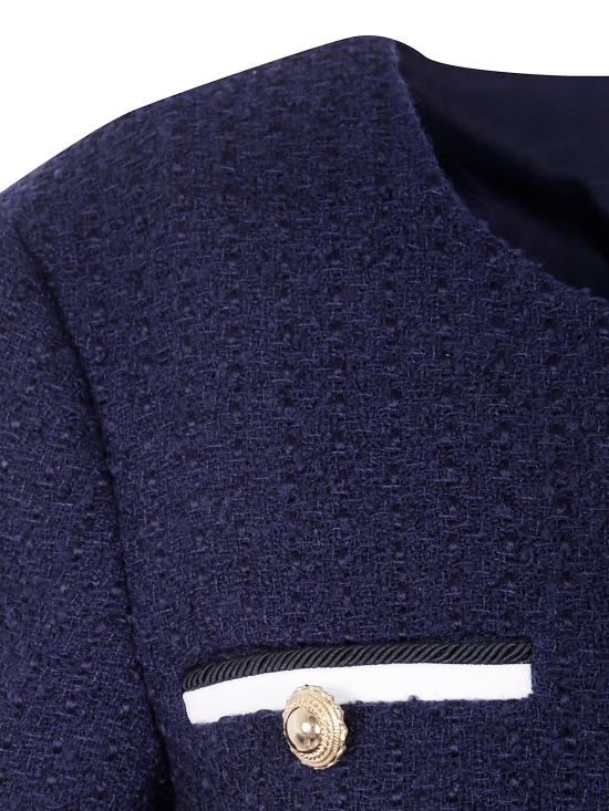 25FW 셀프 포트레이트 숏 원피스 PF25034SBL BLUE - SELF PORTRAIT