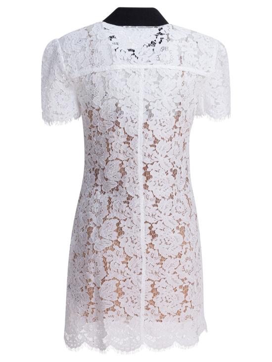 25FW 셀프 포트레이트 숏 원피스 PF25020SW WHITE - SELF PORTRAIT