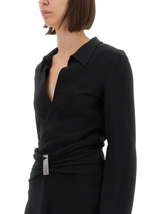 25FW 디 아티코 숏 원피스 251WCA00449 ACC001AA100 BLACK - THE ATTICO