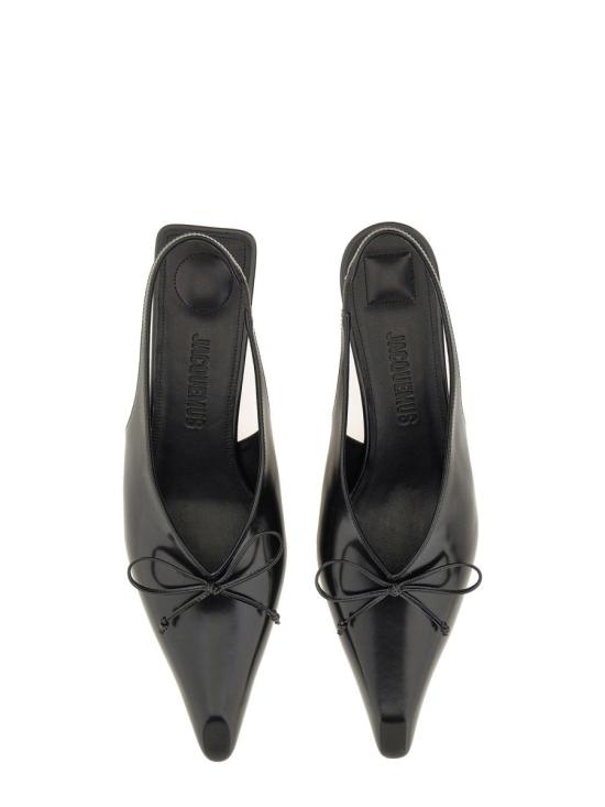 25FW 자크뮈스 힐/펌프스 FOW00138AC1 8A03990 BLACK - JACQUEMUS