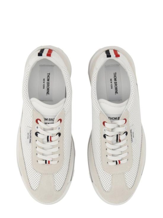 25FW 톰브라운 테크 러너 스니커즈 FFD120B 05584100 WHITE - THOM BROWNE