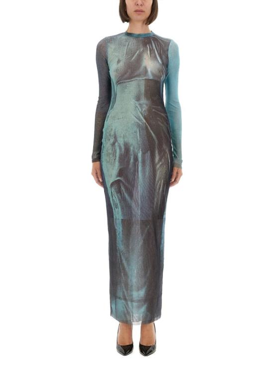 25FW 장 폴 고티에 롱 원피스 DR027 M004P5557 MULTICOLOUR