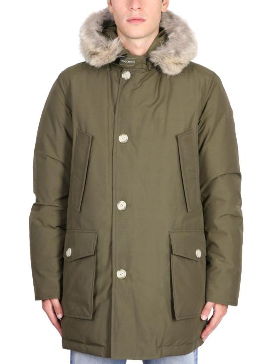 25FW 울리치 아크틱 퍼 트리밍 파카  CFWOOU0482MR UT0001DAG GREEN - WOOLRICH