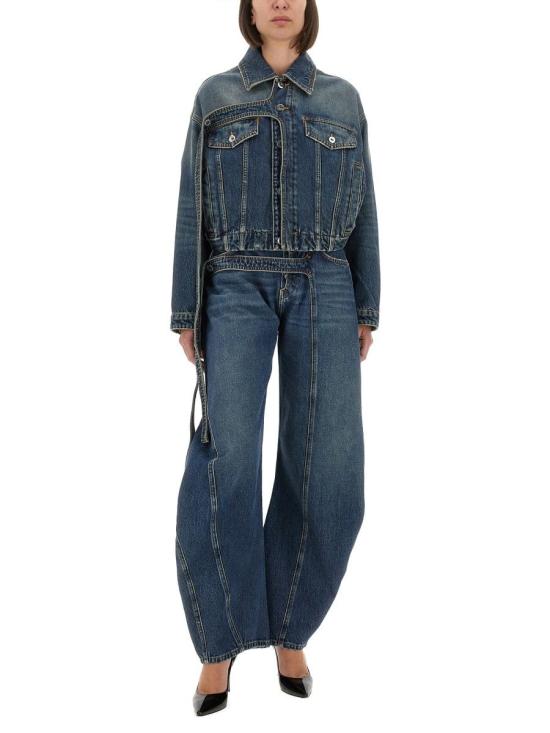 25FW 장 폴 고티에 데님 자켓 JA004 D02457 BLUE - JEAN PAUL GAULTIER