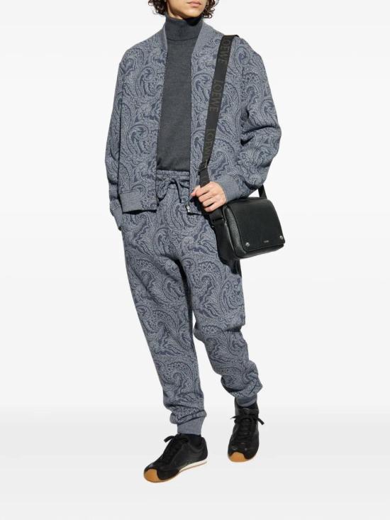 25FW 에트로 로고 디테일 봄버 자켓 MRBA0016 99JJ508S8460 GREY - ETRO
