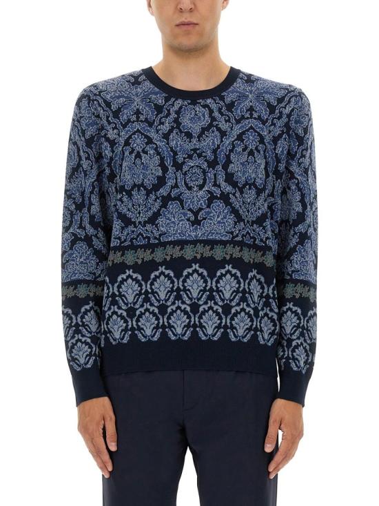 25FW 에트로 스웨터 MRKF0096 AQ197S9884 BLUE - ETRO